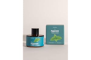 SenseFlow Aceite Esencial para Difusor 30ml, Aceites Aromáticos 100% Puros, Aceite de Aromaterapia de Primera Calidad, Fragancias para el Aire, Relajación - Menta