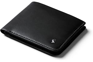 Bellroy Hide & Seek, Portefeuille Slim en Cuir, Versions RFID Disponibles (Max. 12 Cartes et Billets)