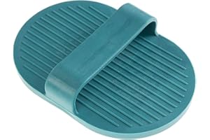 GimDog Spazzola Guanto Rimuovipelo Ovale in Gomma per Cani, Gatti e roditori 9x13 cm