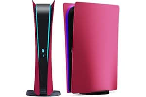 ELITEPLAY Cosmic Red PS5 Digital - Cover di ricambio per Playstation 5 Digital Edition, colore: Rosso