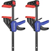 Serre-Joints WORKPRO 2 Pièces - Force 68kg, Ouverture 305mm, Acier Et Nylon
