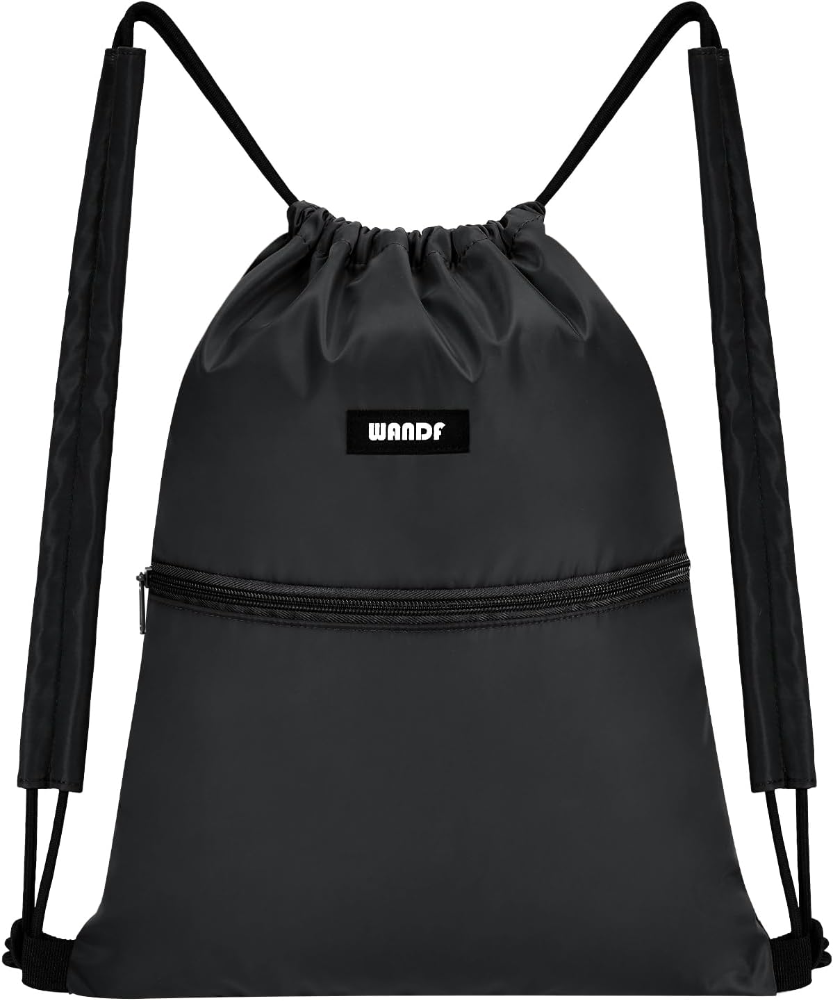 WANDF Mochila con Cordones y Acolchado para Los Hombros Bolsa de Gimnasia Bolsa de Deporte Mochila Gimnasio Gym Cuerdas Ajustable para Hombres y Mujeres