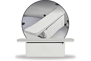 NEMAXX® Borsa per Sedile con Imbottitura [EXTRA MORBIDA & CONFORTEVOLE] – Cuscino per Gommone da 330 cm – Seduta Imbottita con Borsa – Borsa per Panca da Barca Gonfiabile – (Lunghezza: 87 cm)