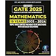 GATE Mathematics PYQ Book 2025 | Previous Year Solved Papers (2005 to 2024) Topic Wise Sorted with Detailed Solutions | Best Seller Previous Year Question Paper Book for GATE Mathematics Examinations in India | IFAS Publications