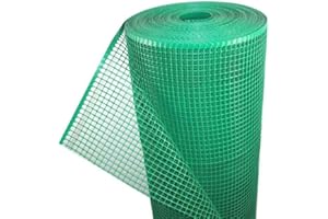 Florade® Premium Maulwurfgitter | 270g/m² | Effektiver Schutz für den Garten | Robust, langlebig, leicht anzuwenden | Maulwurfshügel verhindern 120cm Grün 25m