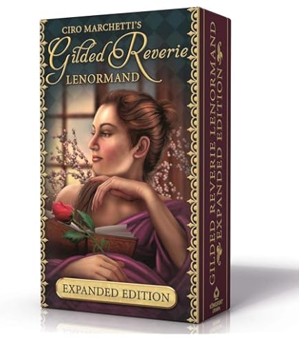 Golden Magic Lenormand – 36 Orakelkarten Mit Goldprägung, Matt Laminiert, In Edler Magnetbox – Für Kartenleger & Sammler