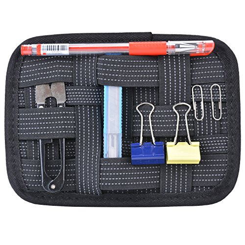 Festplattentaschen,Coofit Festplattentaschen Organizer kabel Organizer Aufbewahrungstasche Elektronik Organizer für USB Kabel - 5