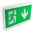 Bright Source Down Arrow Legend Panel for 4w LED Maintained or Non Maintained Emergency Exit Box Sign Fitting (not included)