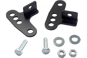 AIRCMT 1 2 3 Inches Adjustable Rear Lowering Link Block Kit For Harley Sportster 883 1200 XL1200 XL883 2000-2015 Black