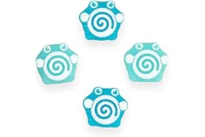 PRYSM GAMING Rubber Thumb Grips Caps Covers Compatible With Original Switch Joy-Con, OLED & Lite - 4 Pack