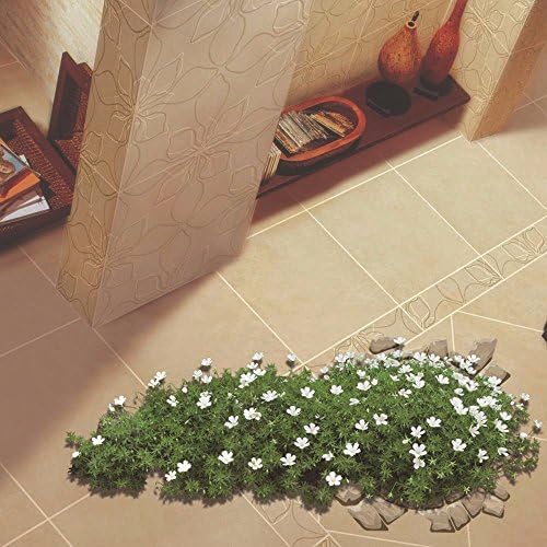 lzzfw Wall Stickers 3D Dimensional Decorative Waterproof Living Room Study Hd Self - Adhesive Grass Floor Stickers