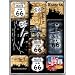 Produktbild Nostalgic-Art 83013 US Highways Route 66 Map, Magnet-Set, 9-teilig
