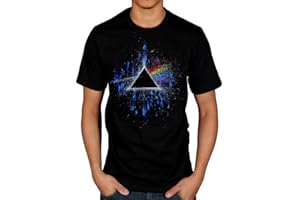 AWDIP Official Pink Floyd Dark Side of The Moon Pink Splatter 2 T-Shirt