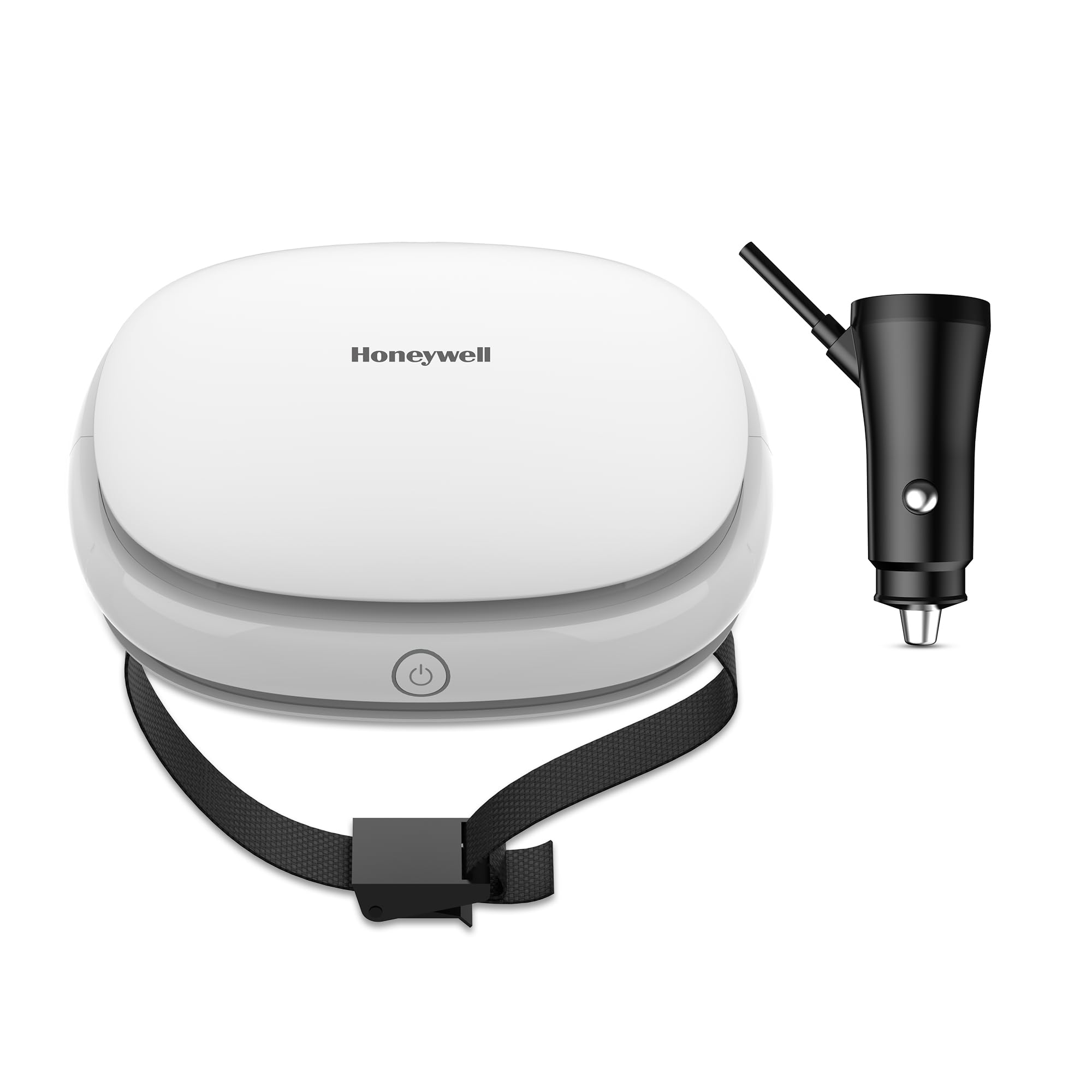 Honeywell Move Pure3 Car Air Purifier, Hepa filter & Formaldehyde which removes 99.9% dust & smoke, CADR upto24 mÂ³/h with 3xUSB ports, 2 Years Manufacturer Warranty