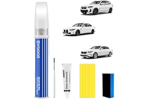 EVOOOR (PR01 Ultra Red Kit de retoque de pintura para automóvil 2 en 1 con removedor de arañazos para TESLA, Reparación de arañazos para auto, Solución rápida y fácil para reparar
