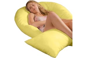 ‎TRAUMREITER Traumreiter BEZUG für Jumbo XXL und Visco XXL Seitenschläferkissen, Kissenbezug (Sonne)