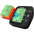 AccuSure AS05 Blood Pressure Monitor 3 Color Smart Display Technology & Adjustable Arm Cuff Fully Automatic Arm-Type Digital Bp Monitor With Option For Micro Usb Port