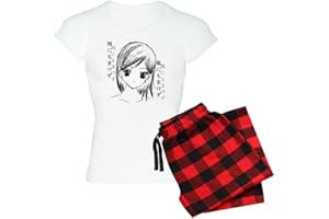 CafePress Anime Girl 2 Pajamas Women's PJs