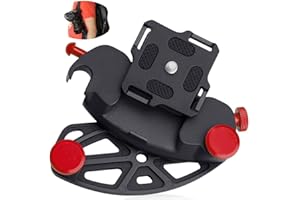 PANLOUTING Uchwyt na aparat klips do plecaka uchwyt klips do paska szybkie uwalnianie stop aluminium do lustrzanki GoPro Hero Insta360 kamera sportowa (czerwony)