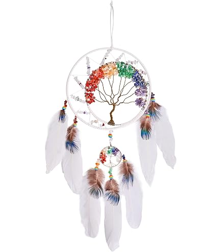 Kit Pour Fabriquer Un Attrape-rêve (capteur De Rêves) Rayher - Taille 14x41 Cm - Tous Matériaux Inclus - Loisir Créatif, Décoration Chambre - Cadeau DIY