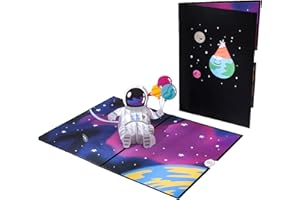 VIRTBST Kartka typu pop-up jako kartka urodzinowa, kartka z życzeniami w postaci karty podarunkowej 3D na urodziny lub pożegnanie