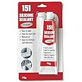 Silicone Sealant, Clear, Waterproof, 70g