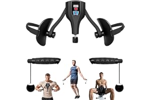 JELLYBIBO Appareil pour Muscler Le Périnée Femme 10-60 kg, 3en1 Kegel Periné Homme, Appareil Usculation Fessier, Appareil d'entraînement pour Les Cuisses pour Le Plancher Pelvien, Les Hanches, Les Bras