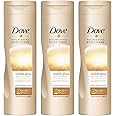 3x Dove Nourishing Body Care Self Tanning Lotion 250ml each Fair to Medium