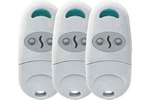 AVISONTEK 3 X TOP-432EV,EE,NA Télécommande Motorisation Portail Porte de Garage, Garantie de 3 Ans