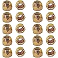 CGEAMDY 20 Pieces Wheel Nuts Tapered Collar 60°, Lug Rustproof Wheel Nut, Excellence Set of Alloy Wheel Nuts, Open Ended Bulge Lug Nuts, Replacement Wheels Nut Fororiginal Rim(M12x1.5)