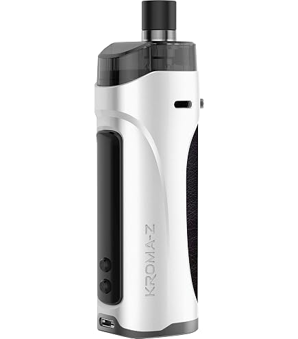 INNOKIN - Starter Kit Kroma Z 4,5ml - Cigarette Electronique Pod Mod -  Puissance 6-40W - Batterie 1700 mA - Résistance 0,8 + 0,3 Ohm - 3 Drip Tips  Inclus - Airflow MTL + RDL