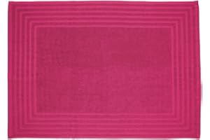 BARCELÓ TEXTIL Barceló - Alfombra baño Diamante - 50x70 cm - Color Coral