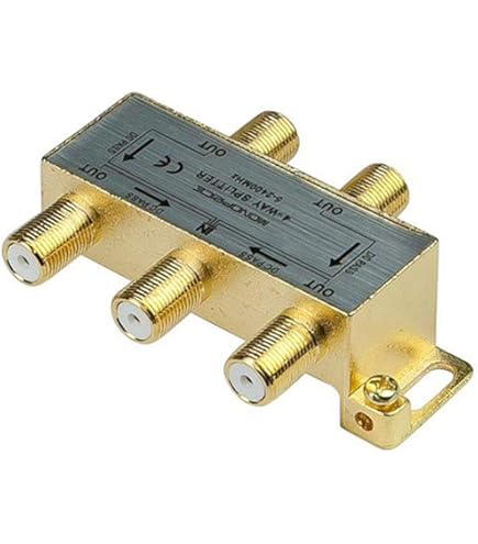 Tv Antenna Amplifier Signal Booster Reliable Cable Products 4-Port