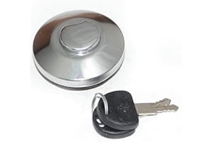 AEspares Suzuki SJ410 413 LJ Chrom Tankdeckel + Schloss Samurai Sierra Drover