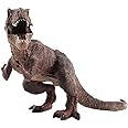 PATPAT® Dinosaur Action Figures Dinosaur Toys Kids Toys for 4 + Years Boys Gifts for Kids on Birthday (31 X 17 X 13 cm, Brown Tyrannosaurus)
