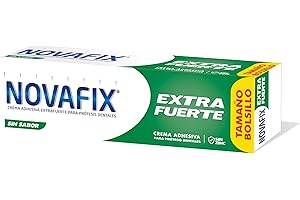 Urgo Novafix - Extrafuerte - Crema adhesiva dentaduras postizas - Sin sabor 20 g