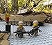 Modbrix 11003 - ★ Riesiger Bausteine Panzer, knapp 1500 Bausteine, M1A2 Abrams mit Häuserruine Diorama inkl. US ARMY custom Minifiguren Soldaten aus Lego© Teilen ★ - 