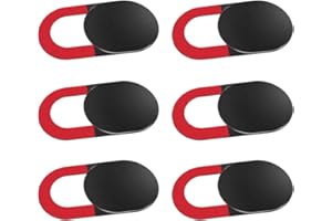 BJARTUR Cobeky 6 Pack Webcam Abdeckung Folie Daten Schutz Ultra Ultra DüNne Anti-Spy Laptop Kamera Abdeckung für Computer Pro