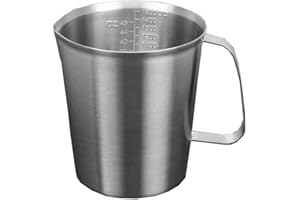 ACMEDE - Pot à Lait en Acier Inoxydable pour Le Café la Mousse de Lait Pichet INOX 1500ML