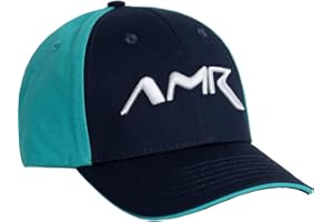 HACKETT LONDON Boy's Kids AMR Race Cap, Blue (Navy/Teal), One Size