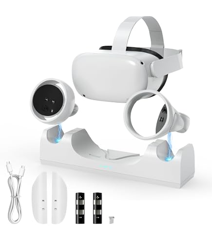 Aceshop Charging Dock for Quest 2, VR Charging Station for Oculus
