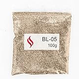 100G METALLIC LIGHT GOLD GLITTER ULTRA FINE WINE GLASS ART AND CRAFT NAIL ART SCRAPBOOKING NON TOXIC
