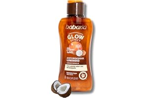 Babaria - Aceite Corporal Autobronceador Cocunat | Autobronceador Corporal Formato Viaje 100ml | Aceite Bronceador Con Hidratación | Coconut Bronceador Natural