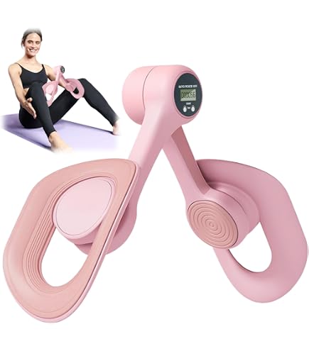 Kegel Trainer Per Donna - Attrezzo Per Pavimento Pelvico E Muscoli Interni Coscia Con Contatore - Rotazione 360° Per Uso Domestico