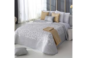 Reig Marti Colcha Capa Blain - Cama 150 cm - Color Gris C08