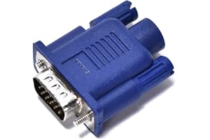 EVanlak Vga Dummy Plug Ghost Functionally StableDummy Plug Headless Conductive Performancevga Headless RGB Display Emulator Operating System Boot and Load Resolutions up to 1080p@60Hz-1pack