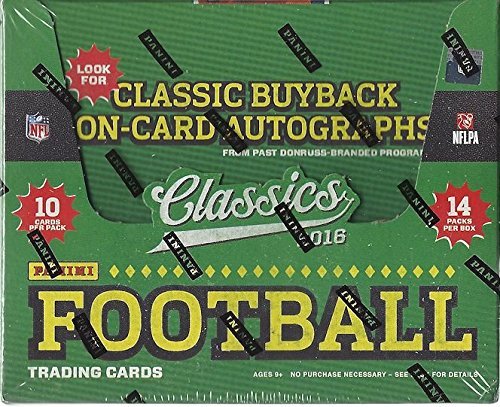 Preisvergleich Produktbild 2016 Panini Classics Football Hobby Box by Panini