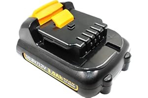 ZUIRUNDA Batería de ion de litio de 3,0 Ah 10,8 V/12 V para Dewalt DCR020 GB XR, DCF815D2, DCF601D2, DCF610 DCB120 DCB121