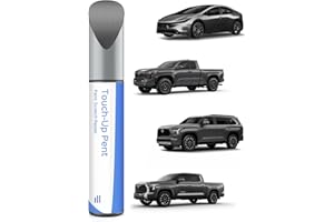 PARTS4EV Lápiz de retoque magnético gris metálico 1G3 para Toyota, coincidencia exacta para chips y arañazos