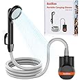 Doccia portatile da campeggio, doccia esterna, pompa per doccia da campeggio, doccia elettrica portatile ricaricabile, ricarica USB | Leroy Merlin